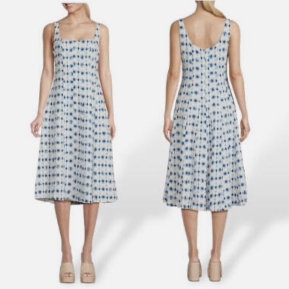 Christian Lacroix Linen Blend Sleeveless Dress - Picture 7 of 7